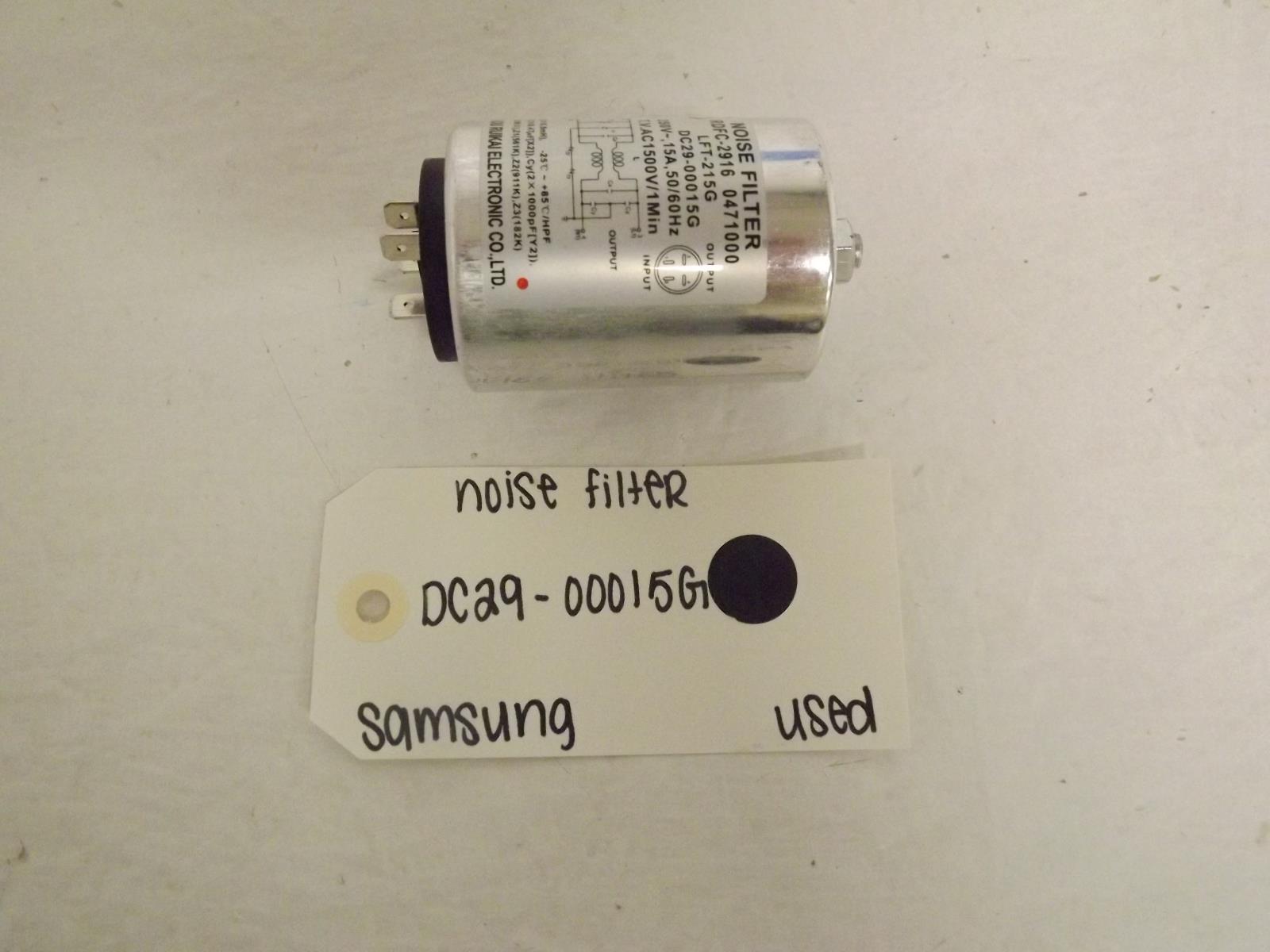 Samsung Washer DC29-00015G Noise Filter Used Samsung Washer DC29-00015G Noise Filter Used